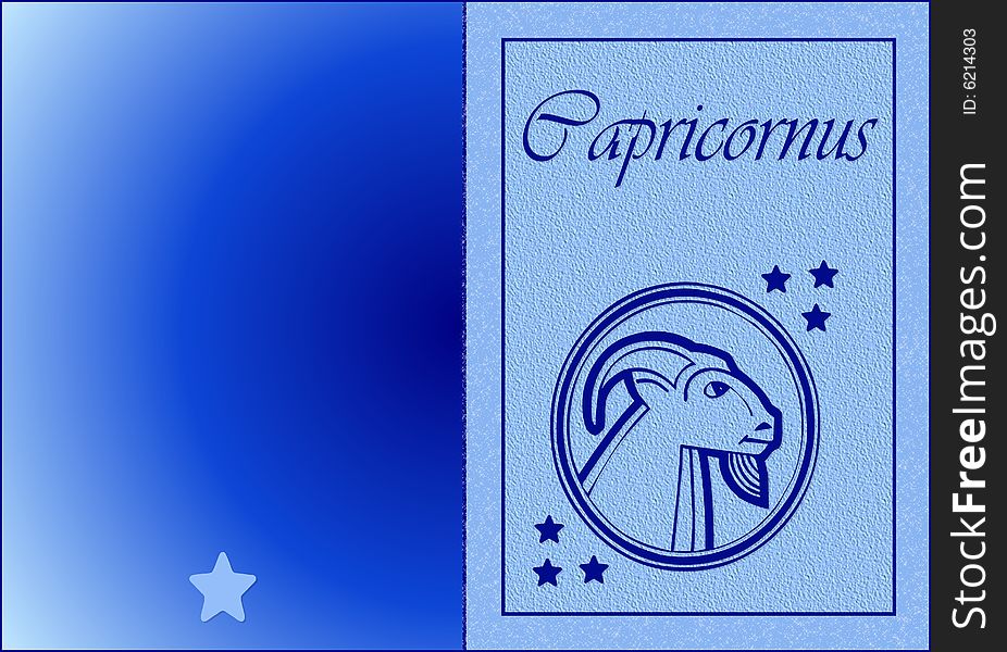 Capricornus Card