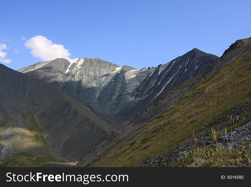 Altai Mountain in summer 2008