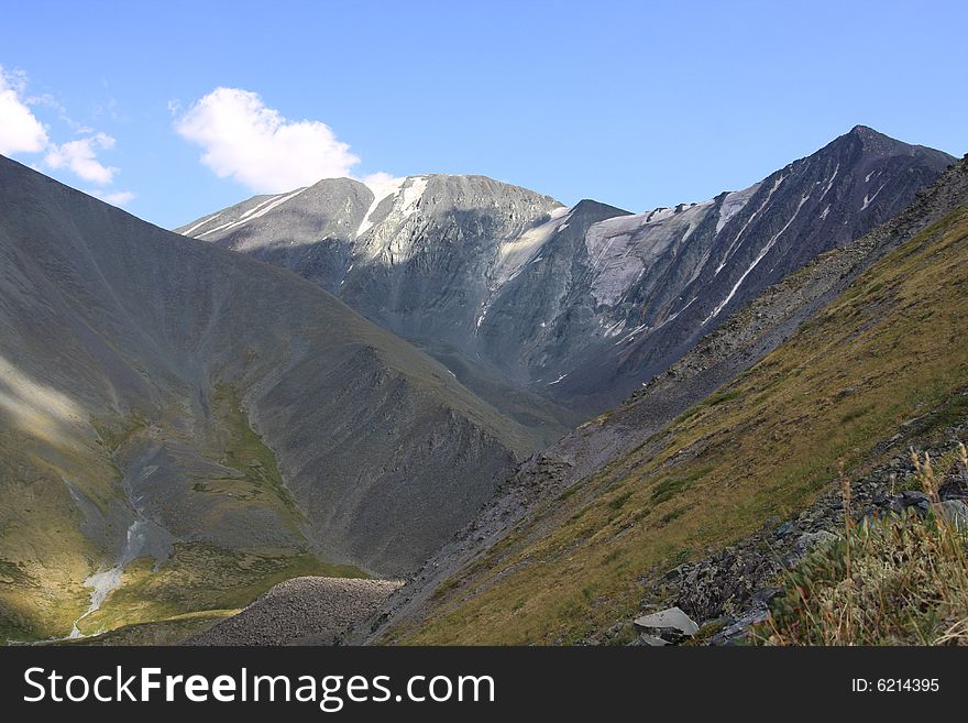 Altai Mountain In Summer