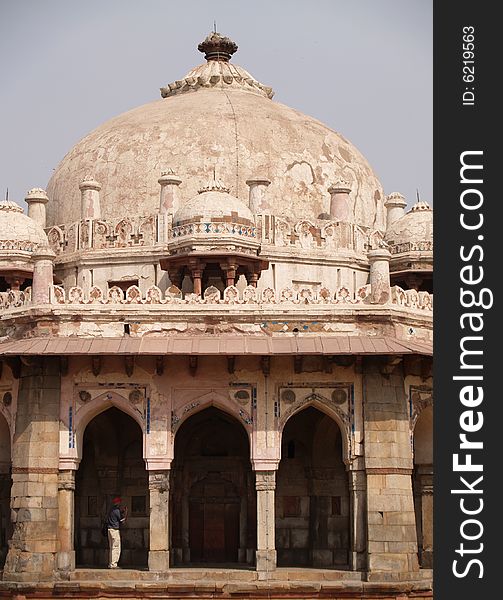 Isa Khan Tomb Enclosure at New Delhi, India