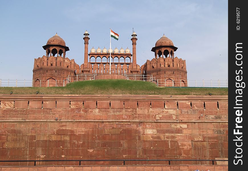 Red Fort In Delhi In India