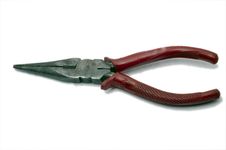 Old Nedle Nose Plier Royalty Free Stock Images Old Nedle Nose Plier Royalty Free Stock Images