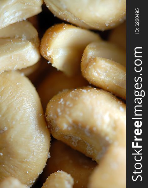 Close Up of Cashews / Nuts