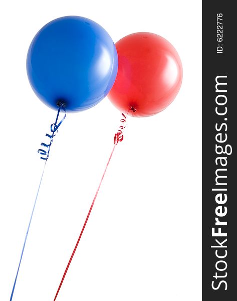 Red and Blue Balloons