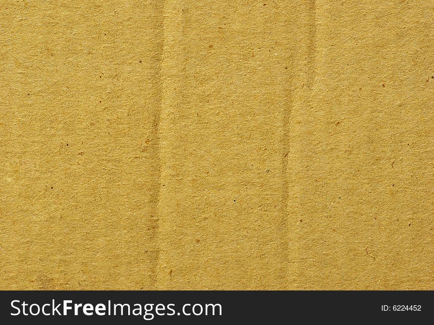 Brown corrugated cardboard sheet background