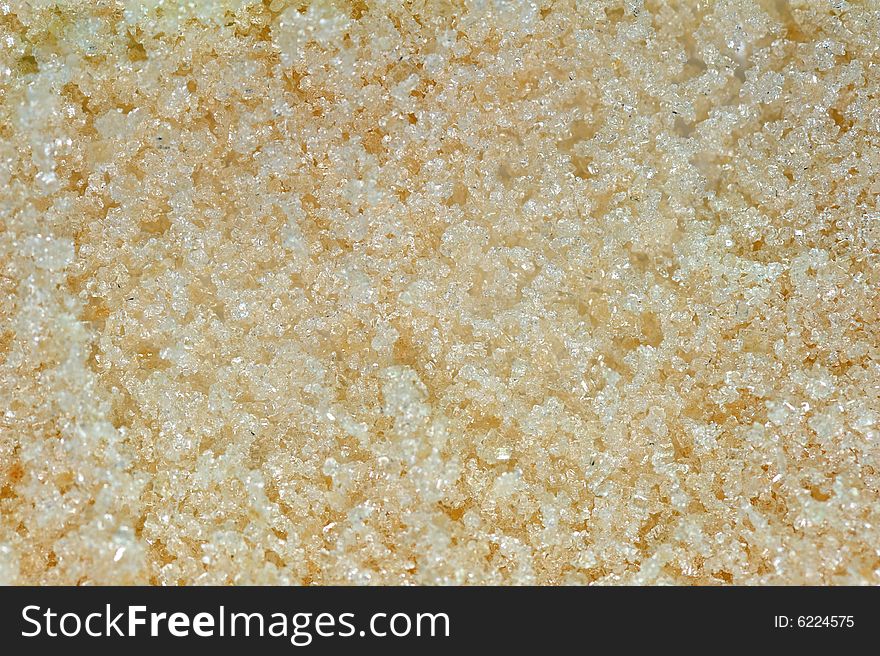 An image of organic brown sugar suitable for background or unique pattern