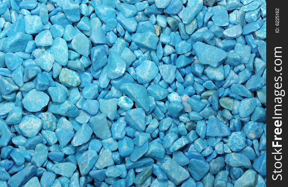 Blue stones background - abstract texture