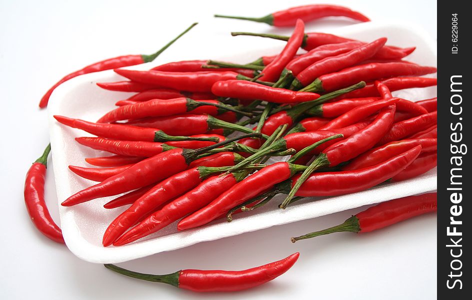 Some asien red hot chilli peppers. Some asien red hot chilli peppers