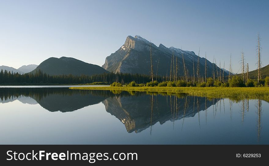 Vermillon lake at Banff national park, 
Canada