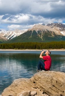 Lake And Mountains Stock Photo Lake And Mountains Stock Photo
