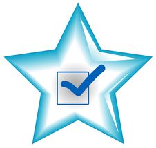 Star Web Button Royalty Free Stock Photography Star Web Button Royalty Free Stock Photography