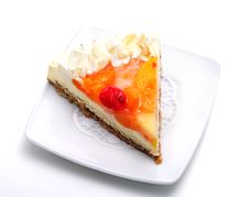 Dessert - Fruit Cake Royalty Free Stock Photo Dessert - Fruit Cake Royalty Free Stock Photo