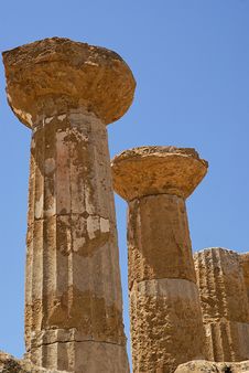 Temple Of Ercole, Sicily Stock Photography Temple Of Ercole, Sicily Stock Photography