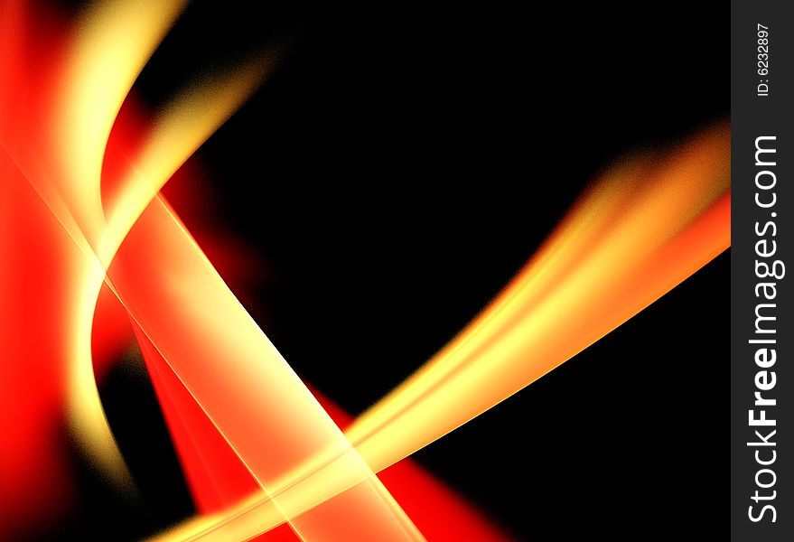 Abstract modern background in fire colors
