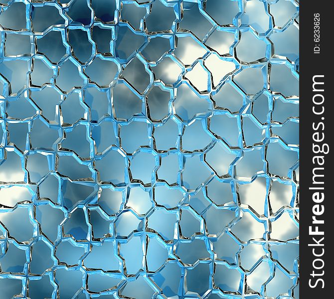 Ice seamless texture for background.