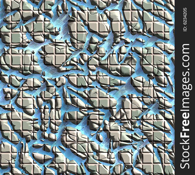 Abstract stone tile seamless texture.