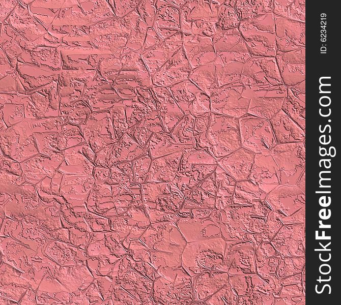 Cracked painted wall seamless texture.