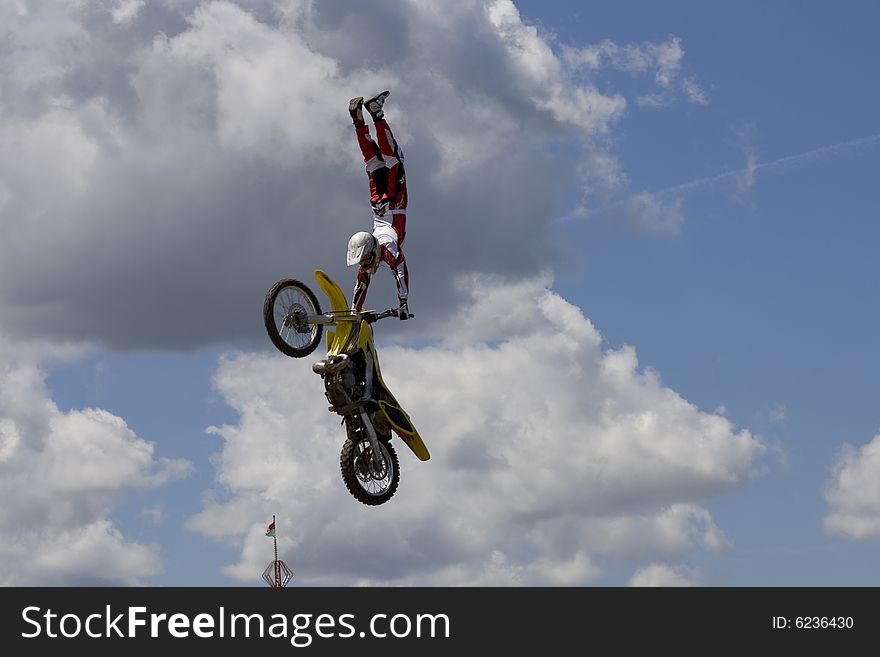 Stunt Biker. Long Island, New York August 9 2008