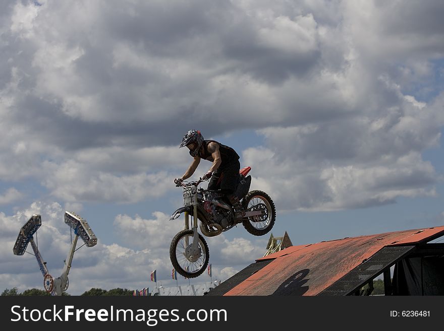 Stunt Biker. Long Island, New York  August 9 2008