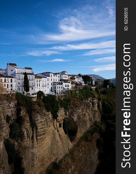 Buildings valley Ronda Spain España