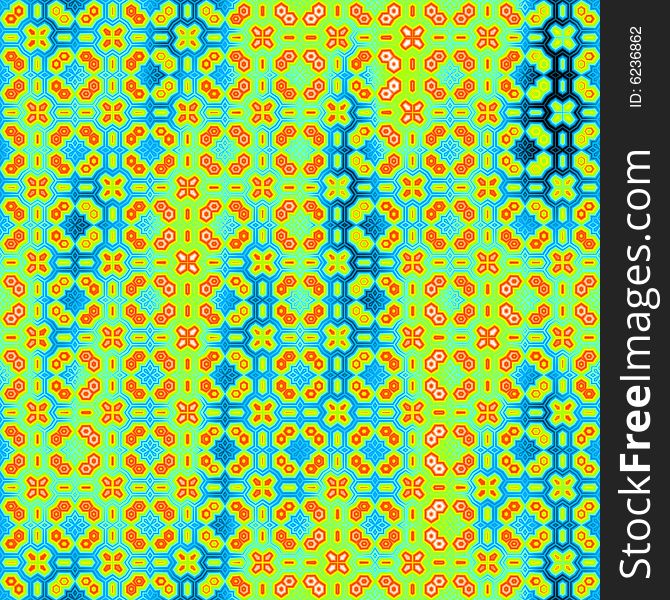 Abstract ornament gradient multicolor background. Abstract ornament gradient multicolor background.