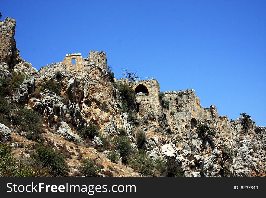 Saint Hilarion Castle in Northen Cyprus