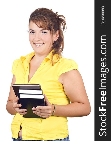 Girl With Books