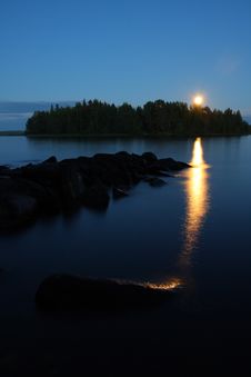Moon Rising Stock Photos Moon Rising Stock Photos