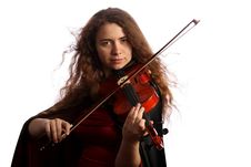 Violinist Stock Images
