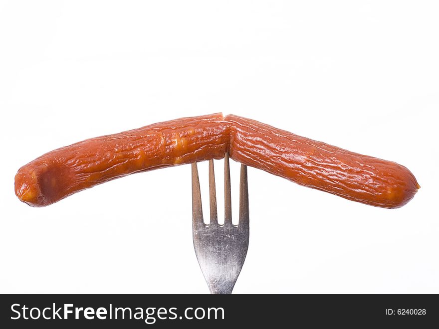 Sausage On A Fork
