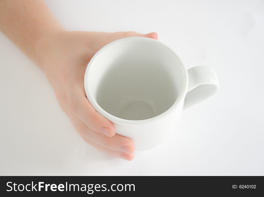 Woman S Hand With Mug