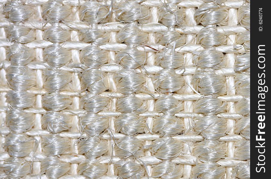 Texture of a sisal material