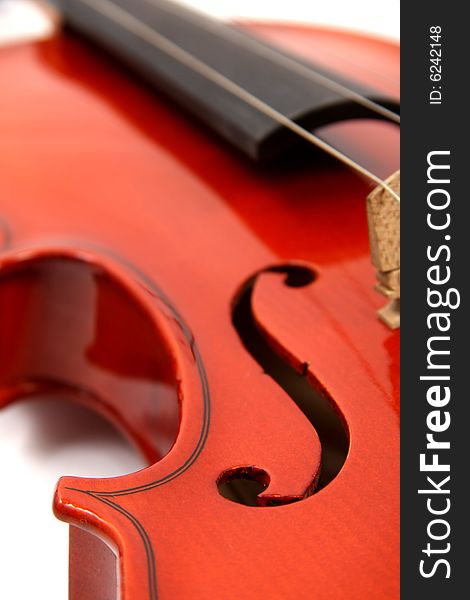Fragment of violin, music background