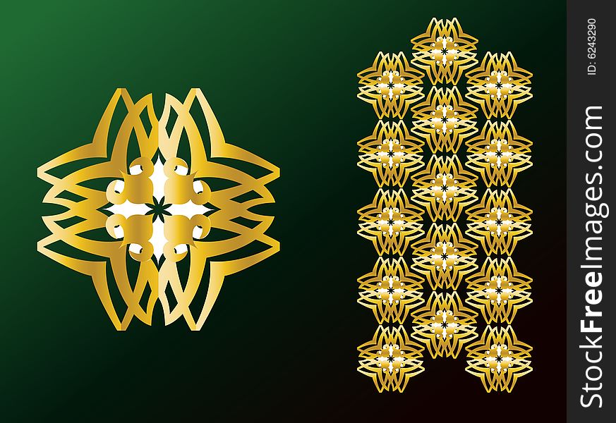 Simple Illustration for Arabic Ornamint Symbols and Backgrounds. Simple Illustration for Arabic Ornamint Symbols and Backgrounds