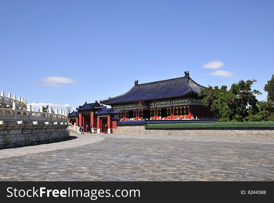 Chinese ancient building, building architecture, structure of the building