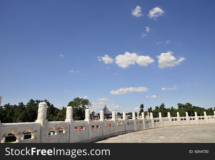 Chinese ancient building, building architecture, heaven temple in beijing. Chinese ancient building, building architecture, heaven temple in beijing