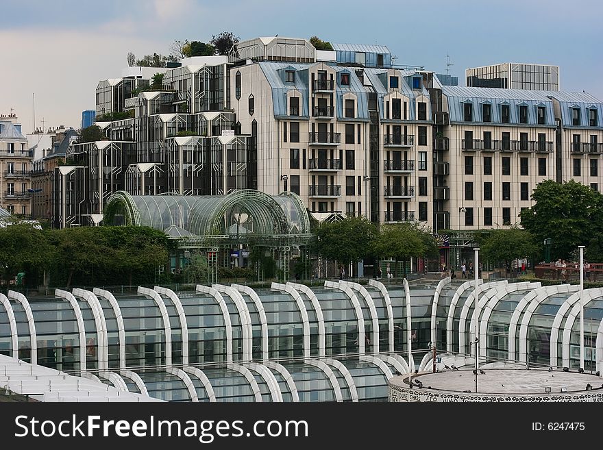 Nice  Building in side of Paris. Nice  Building in side of Paris.