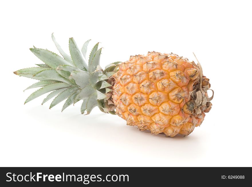 Pineapple isolated on white background