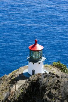 Hawaii Lighthouse Stock Photo