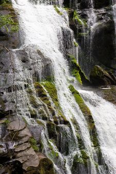 Water Flowing Over Rocks Stock Photography Water Flowing Over Rocks Stock Photography