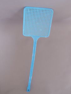 Blue Fly Swatter Royalty Free Stock Photo Blue Fly Swatter Royalty Free Stock Photo