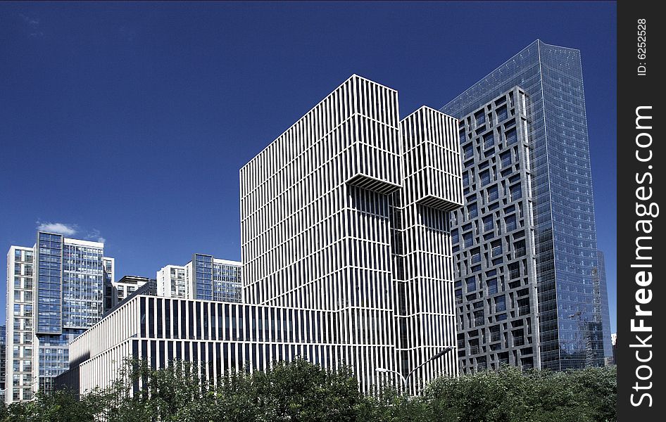 Beijing's modern buildings