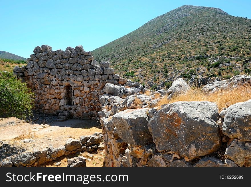 The ruins of Mycenae, Greece