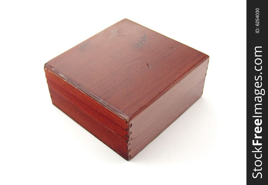 Small wooden box