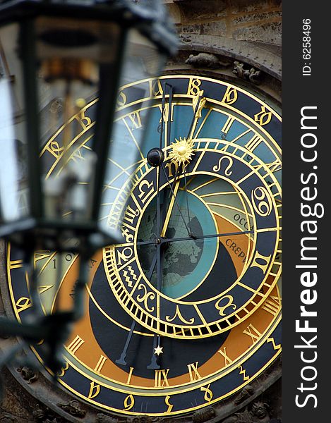 Astronomical clock-Prague,Czech Republic.