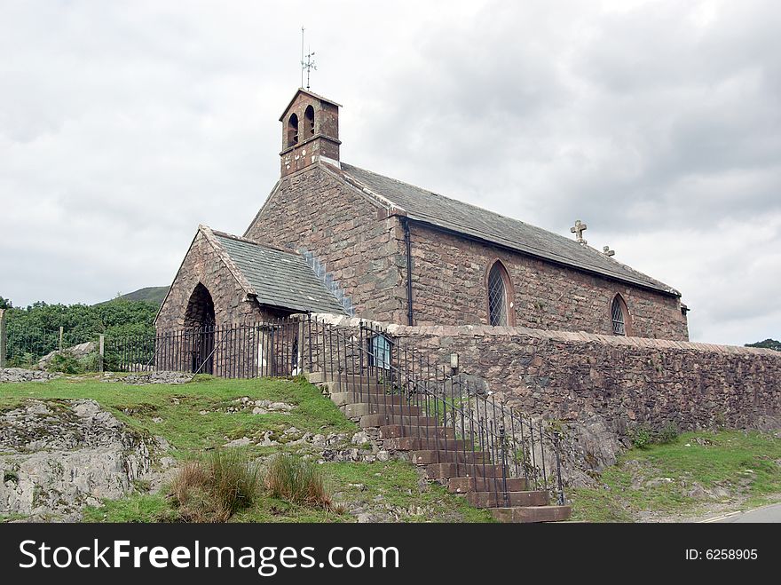 St James Church in Buttermere, Cumbria England.