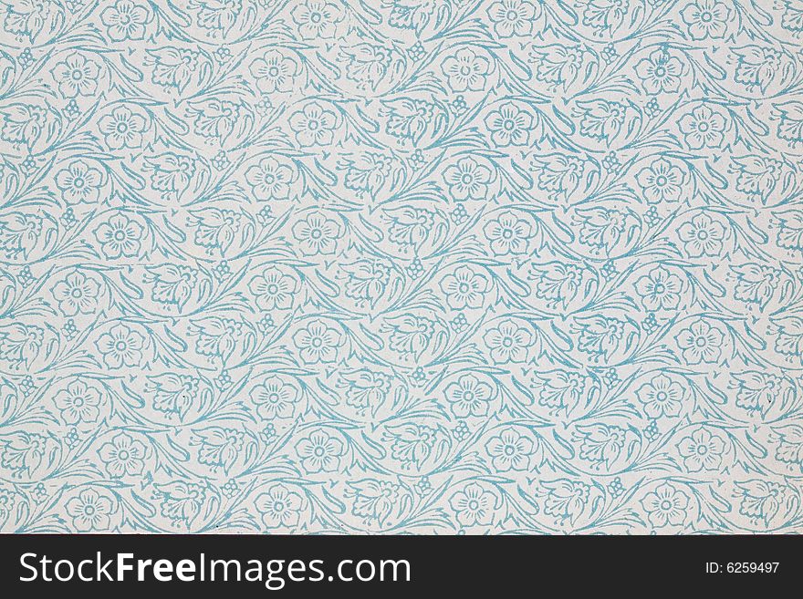 Vintage wallpaper pattern, old background