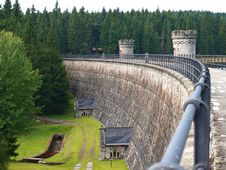 Dam Reservoir Stock Image Dam Reservoir Stock Image