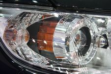Modern Car Headlight Royalty Free Stock Photos Modern Car Headlight Royalty Free Stock Photos
