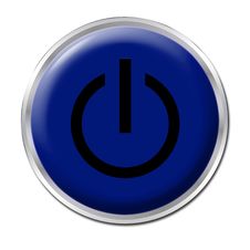 On/Off Button Stock Photo